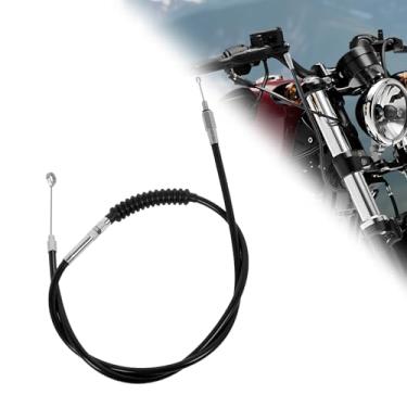 Imagem de PIKPOP Cabo de embreagem para Harley Sportster, extensão de fio de embreagem trançado de aço inoxidável para Sportster 2004-2020, 1986-2013 XL 883, XL 1200, ferro 883, ferro 1200, XL883N, XL1200N