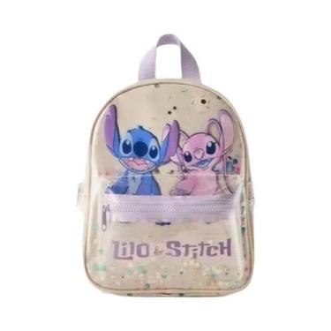 Imagem de Mochila De Lona Mickey Minnie Disney, Bolsa Escolar De Grande Capacida