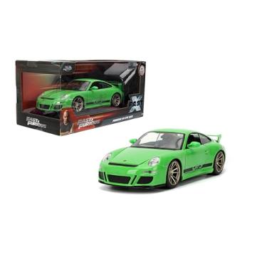 Imagem de Jada Toys Fast & Furious 1:24 Scale Die-Cast 2007 Porsche 911 GT3 – Opening Doors, Detailed Interior, Rubber Tires – Collectible for Ages 8+ – Authentic from Fast X