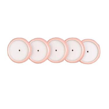 Imagem de Discos e elástico Caderno Inteligente rosê pérolado 23mm