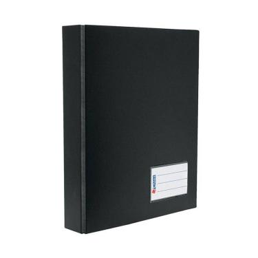 Imagem de Pasta catálogo A4 jumbo 1224 preta c/ 100 plásticos Chies