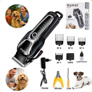 Imagem de Cortador Kemei Km-1991 Profissional Silencioso E Bivolt - ROMI