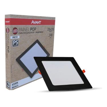 Imagem de 3X Luminária Plafon Led De Teto Avant Pop Plástico Embutir