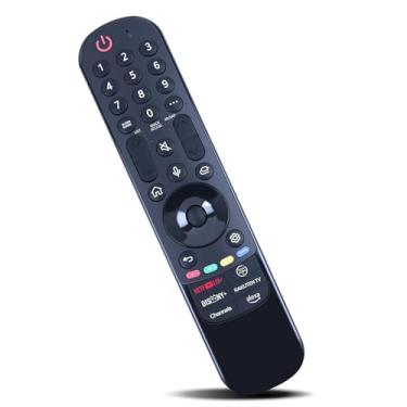 Imagem de Novo controle remoto mágico de substituição AKB76045003 MR24GA adequado para LG com voz e ponteiro para TVs LG 2023 e 2024 OLED42C4PUA OLED48B4AUA OLED48C4AUA OLED48C4PUA OLED55B4AUA OLED97G4WUA