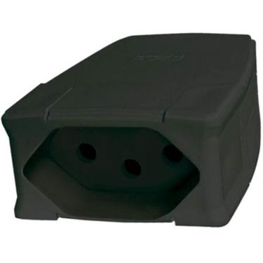 Imagem de Prolongador Profissional 20a 2p+t Preto - 615857 - Pial Prolongador Profis.20a 2p+t Pr Pial 615857