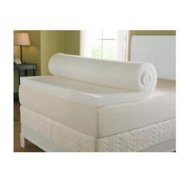 Imagem de Pillow Top Látex Hr Foam Solteiro 0,78X1,88X0,10M - Aumar