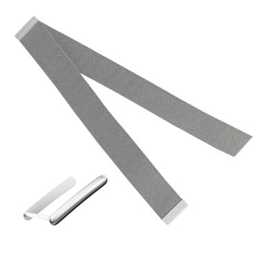 Imagem de Fitcent Pulseira de bíceps SuperKnit ajustável compatível com Whoop 5.0 Whoop One + Peak/MG Life, faixas de bíceps de nylon macio com formato de U de aço inoxidável para Whoop Life ECG Whoop 5.0