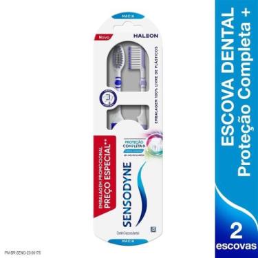 Imagem de Escova Dental Sensodyne Proteção Completa 2 Unidades