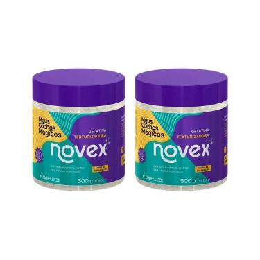 Imagem de Gelatina Capilar Novex 500G Meus Cachos Texturizadora - 2Un