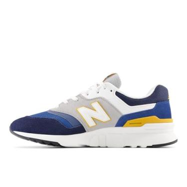 Imagem de New Balance Tênis masculino 997h V1, Azul Atlântico/Nuvem de chuva, 4
