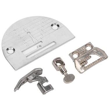 Imagem de Acouto Calcador de Máquina de Costura: Braçadeira de Placa de Agulha de Metal, Kit de Calcador de Dente para Máquina de Costura Doméstica - Pés de Flyman, Nan, Feng, Bee