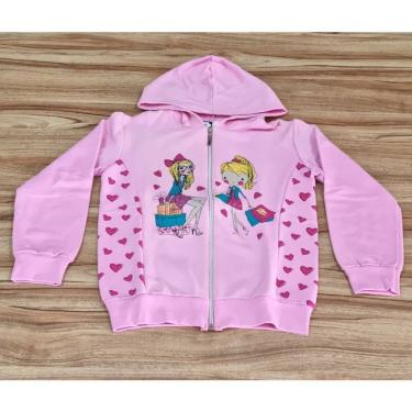 Imagem de Jaqueta Infantil Feminina Inverno Rosa Meninas 8