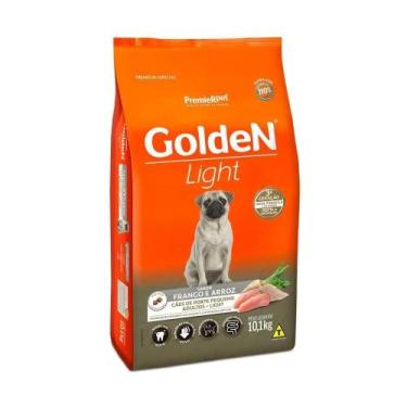 Imagem de Ração Golden Fórmula Cães Adultos Light Mini Bits Frango 10,1Kg