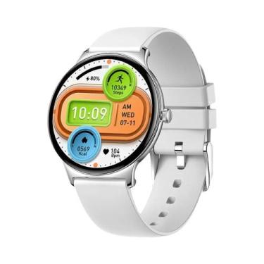 Imagem de Relógio Inteligente Ultra Fino Feminino 1.43 Tela HD Touch Completa Es