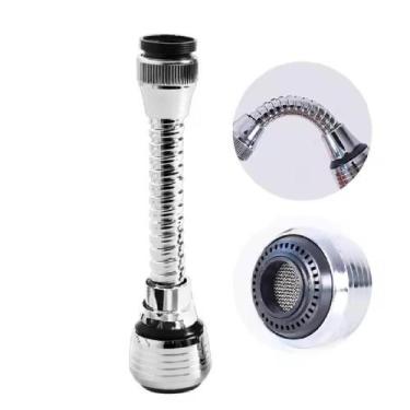 Imagem de Bico extensor torneira universal luxo flexivel alongador arejador prol