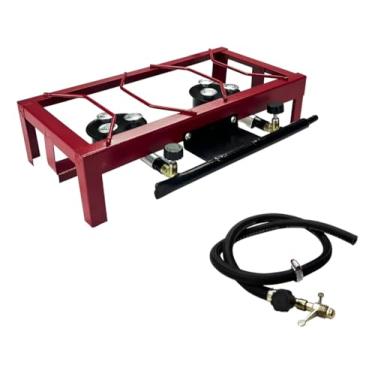 Imagem de Fogão 2 Bocas Semi Industrial Alta Pressão Mesa/bancada Roa