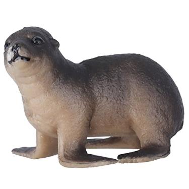 Imagem de TOPINCN Figuras de Animais da Vida Marinha, Conjunto de Modelos de Criaturas Marinhas de Alta Simulação, Jogos Educativos de Dramatização, Miniatura de Aprendizagem do Mundo Oceânico