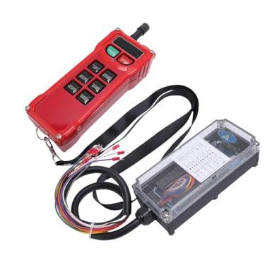 Imagem de Hyuduo Controlador de Talha Elétrica de Controle Remoto Industrial, Transmissor ABS à Prova d'água Com Parada de Emergência e Faixa de Controle de 100 M para Guindaste e Elevador