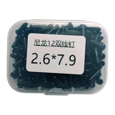 Imagem de RNXRZANK Kit de Ilhós para Raquete de Badminton com Protetores de Corda de Náilon, Ilhós de Linha de Corda Dupla, Ferramentas de Reparo E Manutenção de Raquete, 2.6 X 7.9 Mm