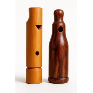 Imagem de Apito Rola modelo 21 + Apito De Madeira Juriti 36 Pomba Asa Branca, Pomba-carijó