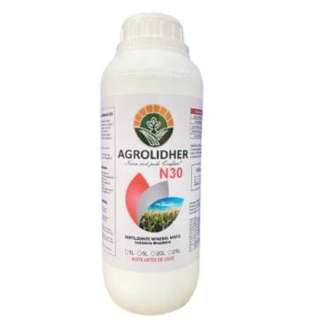 Imagem de Fertilizante adubo Uréia Liquida Concentrada 1 Lts - NPK n30 - agrolid