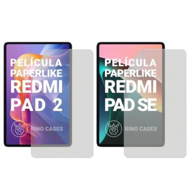 Imagem de Película Fosca Cerâmica Paper like para Redmi Pad 2 / SE 11’’ – Anti Reflexo, Anti Risco, Toque Suave, Sensação de Papel e Alta Sensibilidade ao Toque
