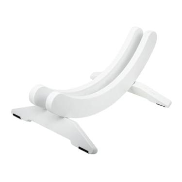 Imagem de Zxpjkyu Suporte de Chão Ajustável para Bicicletas, Feito de PP, com Suporte Estável para Armazenamento Interno, Ideal para Garagem E Casa, Branco
