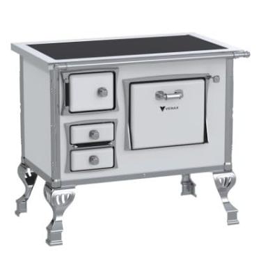 Imagem de Fogão a Lenha GII N 1 Premium Branco Saida Direita