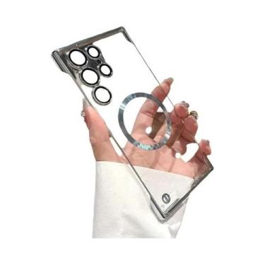 Imagem de Capa Magnética Luxuosa Sem Moldura Para Samsung Galaxy S25 Ultra S24 S