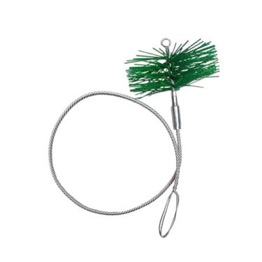 Imagem de Generic Escova de limpeza de chaminé, haste flexível para limpeza de chaminés, limpador de dutos de secadora doméstica, escova para fiapos de dutos de