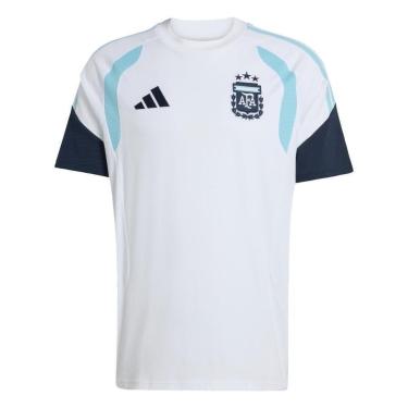 Imagem de Camiseta de Malha da Seleção Argentina 26 Tiro Adidas-Masculino