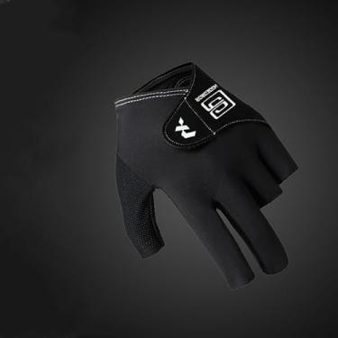 Imagem de 1 luva de bilhar, luva de sinuca de mão esquerda, luva de 5 dedos, antiderrapante, respirável, luvas de treinamento de bilhar para homens e mulheres