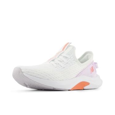 Imagem de New Balance Tênis feminino DynaSoft Nergize Sport V2 Cross Trainer, Branco/Flare/Violeta leite, 34
