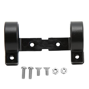 Imagem de WQAPVHBG Suporte de tela LCD para bicicleta elétrica, suporte de tela LCD de 3,4 polegadas, suporte de exibição de sistema de bicicleta elétrica de plástico com 4 parafusos e 2 porcas de substituição