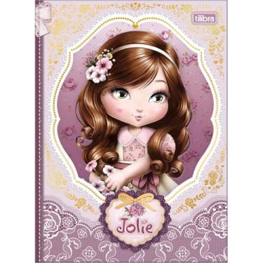 Imagem de Caderno Jolie Brochura Colegial TILIBRA - 80 Folhas (Roxo)