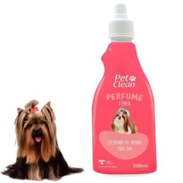 Imagem de Perfume Pet Cães Gatos Macho Femea Filhote 500ml Banho Tosa - Pet Clea