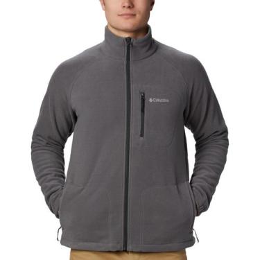 Imagem de Jaqueta Fleece Masculina Columbia Fast Trek II Full Zip, M, Cinza