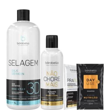 Imagem de Borabella Selagem 3D 1 Litro + Não Chore Passo 2 - 90ml