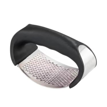 Imagem de Combo Espremedor de Alho e Amassador de Batata Aço Inox Cabo de PVC(Espremedor de Alho)