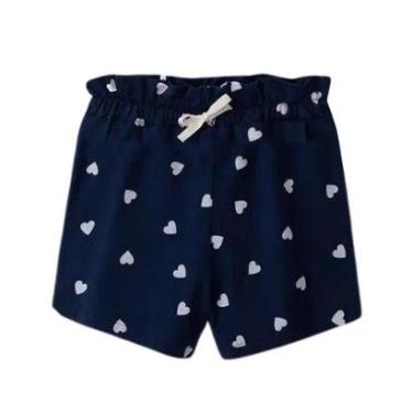 Imagem de Shorts Básico Hering Infantil Menina Clochard Estampado-Feminino