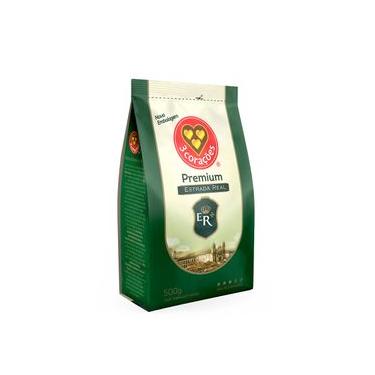 Imagem de Café Torrado e Moído 3 Corações Estrada Real Premium Pacote 500g