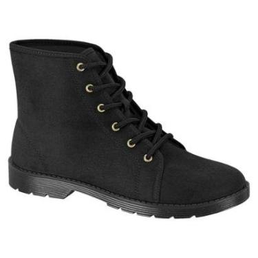 Imagem de Bota Moleca 5345.100 Coturno Nobuck Feminino-Feminino