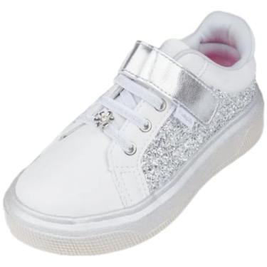 Imagem de Tenis Infantil Menina Glitter Conforto Estiloso Pampili