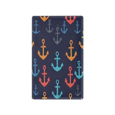 Imagem de Wassud Placa de cobertura de interruptor de luz, capas de tomada de interruptor único, placa de parede, tomadas elétricas decorativas, âncora colorida, decoração de sala de estar