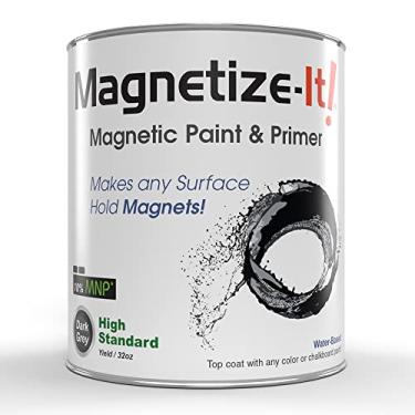 Imagem de Magnetize-It! Tinta magnética e primer (à base de água) - Alto rendimento padrão 947 g, MIHYD-1547