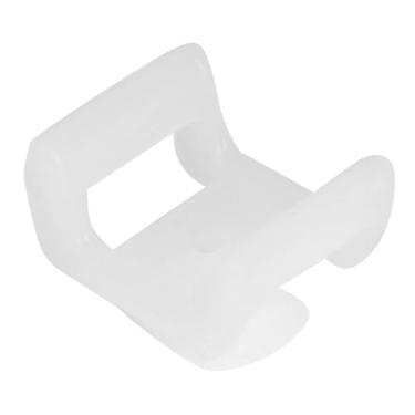 Imagem de Ymiko Suporte Baixo das Braçadeiras de Cabo da Montagem de 50 Pces para Perfis de Alumínio Padrão, Grampos Gestão do Fio (Padrão europeu 30)