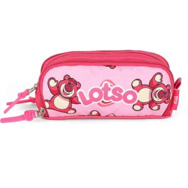 Imagem de Estojo Triplo, Luxcel, Lotso, Rosa