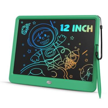 Imagem de Tablet de escrita LCD TEKFUN de 12 polegadas para crianças