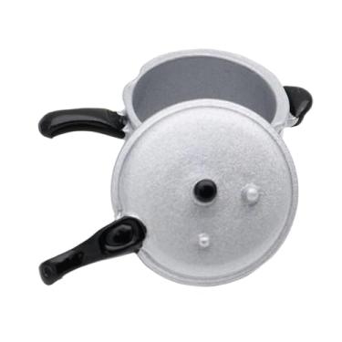 Imagem de oshhni Acessórios em miniatura para casa de bonecas, adereço fotográfico, mini panela de pressão, modelo decorativo, utensílios de cozinha, decoração para