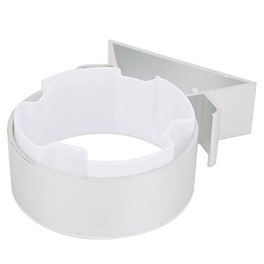 Imagem de Acouto Suporte de Parede para Secador de Cabelo Em Liga de Alumínio Design Minimalista, Sem Necessidade de Perfuração para Uso Doméstico ou Em Hotel (Secador de cabelo prateado fosco 9482SS)